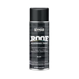 Seymour 16-1706 Roof Accessory Paint, Flat Black