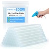 Mini Hot Glue Sticks, Clear Glue Gun Sticks for Metal,