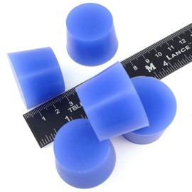 High Temp Masking Supply 1.187" x 1.437" STP7 Silicone Rubber Plugs - 5 Pack