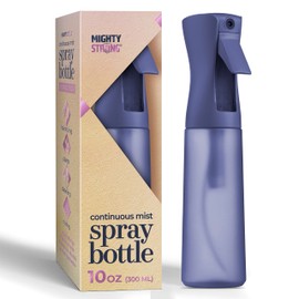 10 OZ Continuous Spray Bottles - Ultra Fine Mist Sprayer | Water Spray Bottle For Hair Stuff, Mister Spray Bottle For Plants Mister | Hair Spray Bottles For Hairstyling, Cleaning, Salons