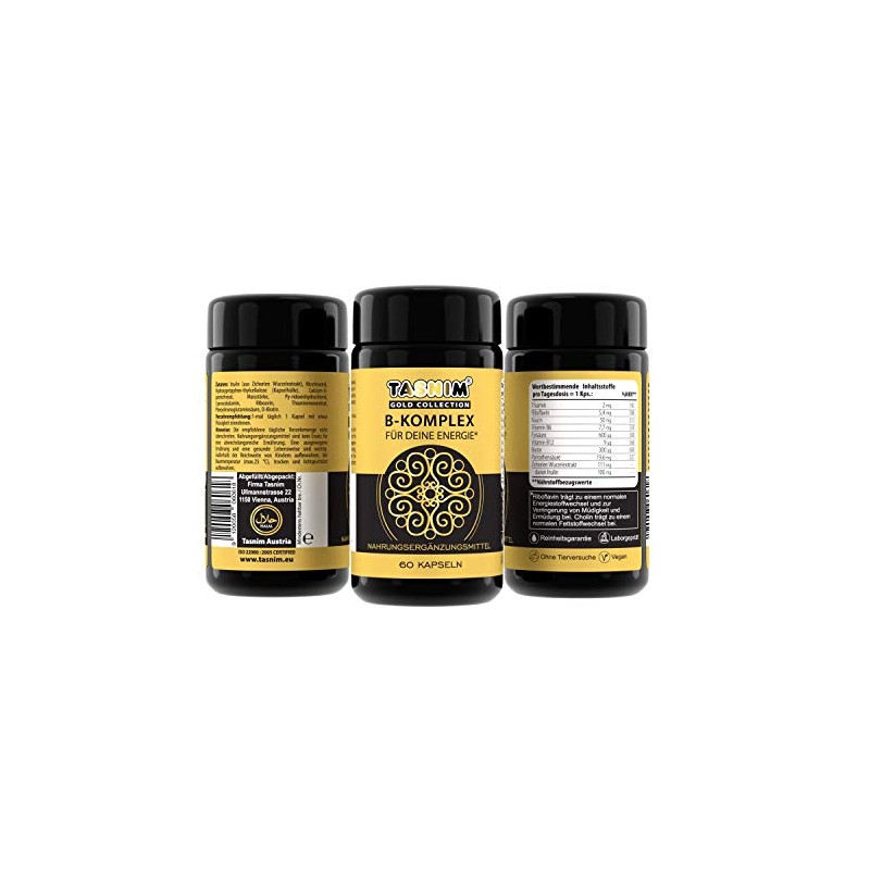 B-Complex + Inulin from Chicory Root Extract - Tasnim -