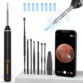 LMECHN Ear Cleaner with 1920P Camera & 6 LED Lights Ear Wax Removal Kit for Phones