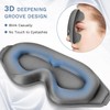 FlyCoco 99% Fully Block Out Light Eye Sleep Mask, 3D