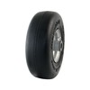 Marathon 9x3.50-4" Flat Free Lawnmower Tire on Wheel, 4" Centered