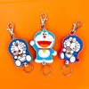 Perfect World Tokyo ID Card Case Doraemon Rubber Keychain **