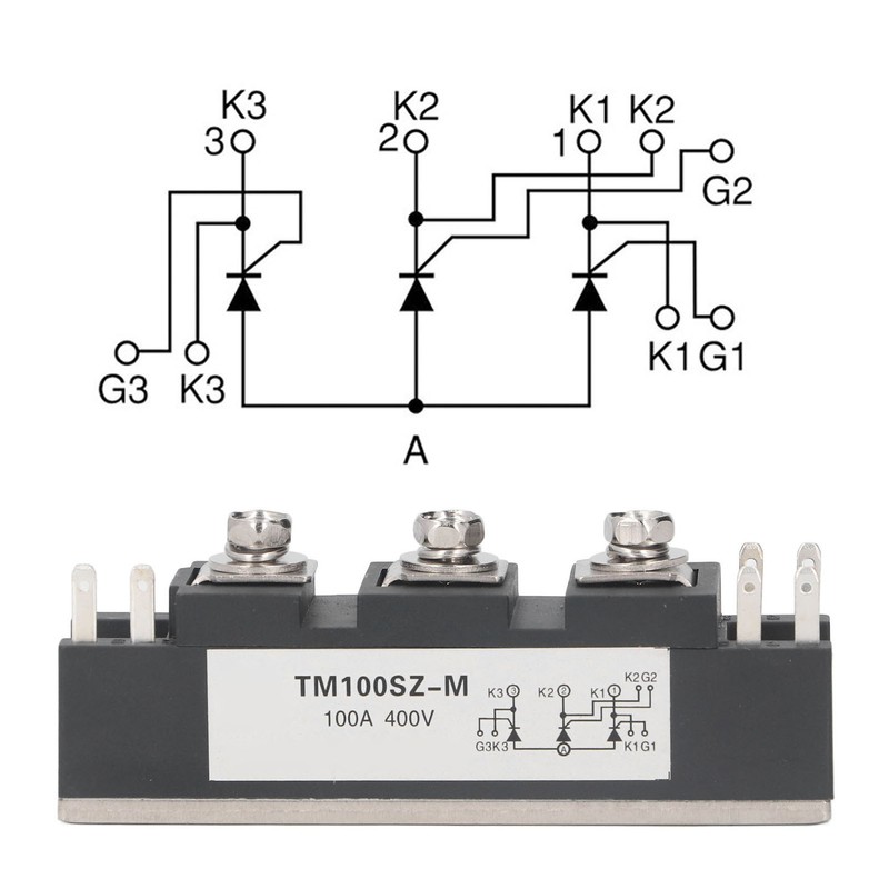 Rectifier Diode Thyristor Module 100A TM100SZ M Silicon Controlled Rectifier