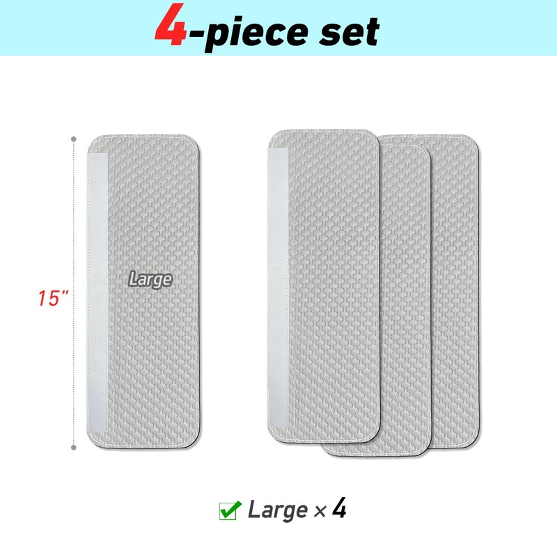 Refrigerator Door Handle Covers, 4 PCS, Performance Appliance Handle Covers,