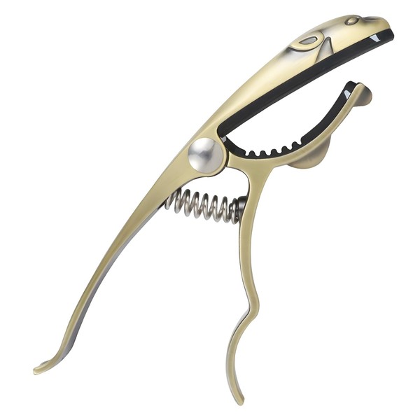 JYJLLM Metal Leopard Performance Guitar Capo for Acoustic Guitars and