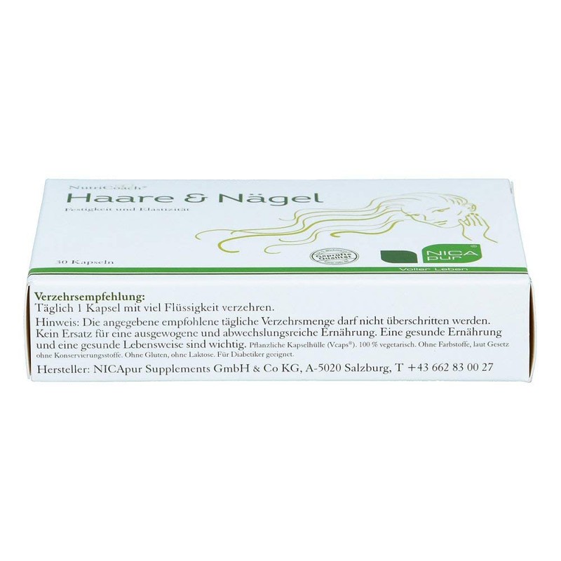 NICAPUR Hair & Nails Capsules Pack of 30