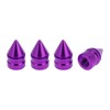 TUCKBOLD 4 Pcs Tire Valve Stem Caps Stylish 7x23mm Tyre