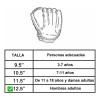 MANK Guante De Entrenamiento De Béisbol De 12.5in Para Adulto