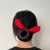 Scrunchie Style Hair Bun Maker Stick Headband Flower 5ea