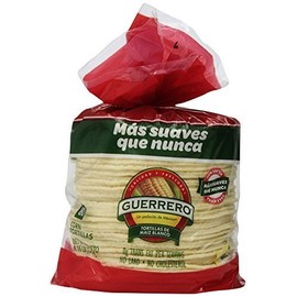 Guerrero 6 Inch White Corn Tortillas, 80 ct, 4.58 lb by Mission Foods