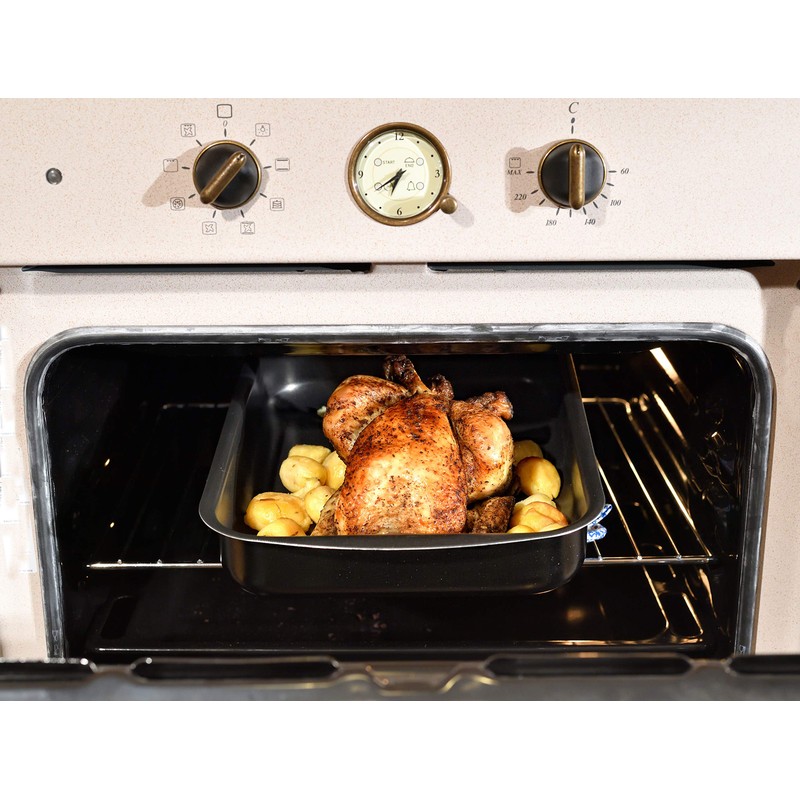 RAVELLI Italia Linea 30 Non Stick Roasting Pan (7x9)