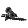 #8 x 1 5/8" Self-Drilling Drywall Screws/Phillips/Bugle Head/Steel/Black Phos (Quantity: 2,000 pcs)
