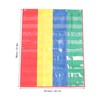 4 Column Hanging Pocket Chart for Classroom Heavy Duty Clear