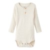 NAME IT Baby Boys' Nbmkab LS Body Noos, Peyote Melange