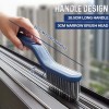 TIKA 2-in-1 Floor Seam & Corner Gap Cleaning Brush -