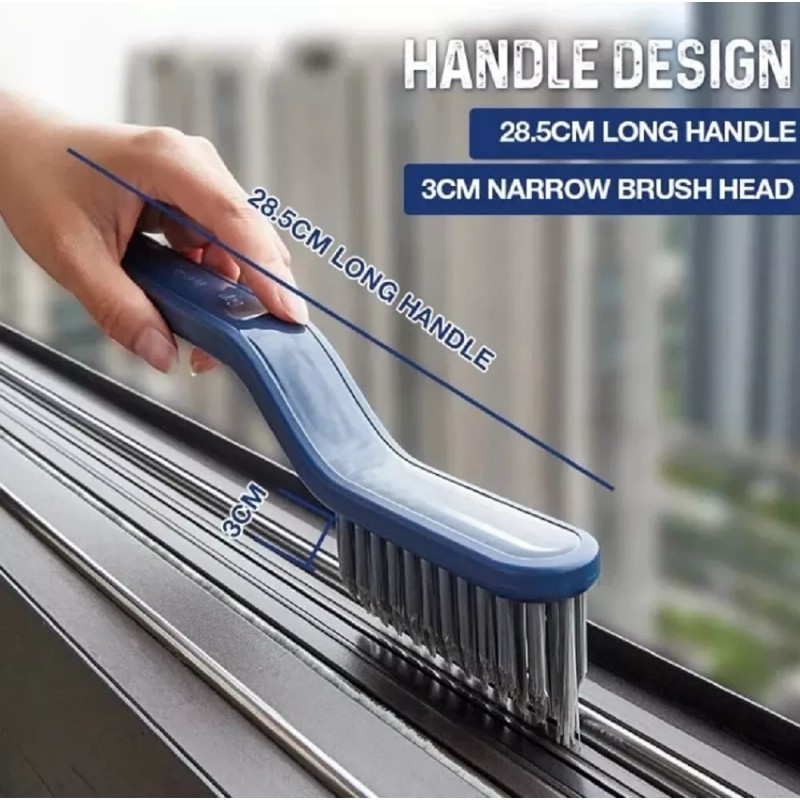 TIKA 2-in-1 Floor Seam & Corner Gap Cleaning Brush -