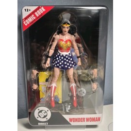 McFarlane DC Direct Page Punchers Wonder Woman 7" Action Figure In Hand