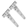 2pcs T shape Door Hinge 316 Stainless Steel Heavy Duty