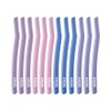 Bliss 12-Pack Curved Dermaplaning Razor Set - Mix