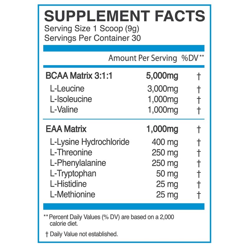 eFlow Nutrition eFlow Nutrition Endure BCAA Plus EAA - Essential