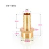 3 x Brass 10mm to 3/8" Male BSP Pipe Adapter