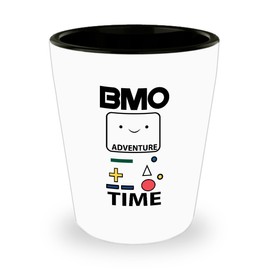 mmandiDESIGNS Adventure Time BMO Shot Glass 1.5 oz Ceramic Shot Glass