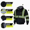 Sicalobo High Visibility Jackets for Men, ANSI Class 3 Reflective