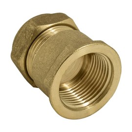8mm x 1/4" Compression Female Adapter