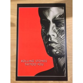Rolling Stones - Tattoo You - 11x17 DOUBLE SIDED Promo Poster - Free US Shipping