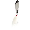 acme Kastmaster Lure with Bucktail Teaser and Single Hook, Chrome,