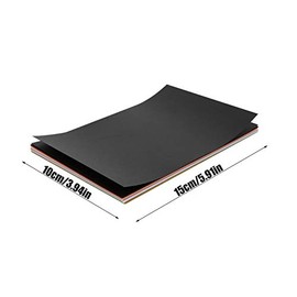 Pssopp 50Pcs Colored Vellum Paper Clear Coloured Card Paper Clear Vellum Paper Cardstock Paper for Printing Sketching Tracing Drawing (5.91 x 3.94in)