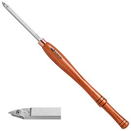 Easy Wood Tools Pro Easy Detailer (3700) Woodturning Tool Scraper Tool Chisel with Replaceable Carbide Insert