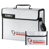 ROLOWAY Large Fireproof Bag 5200℉ Heat Insulated (15 x 12