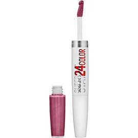 MAYBELLINE Maybelline Super Stay 24, 2-Step Liquid Lipstick Makeup, Long Lasting Highly Pigmented Color with Moisturizing Balm, Infinite Petal, Pink, 1 Count