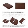 Dakota Black Label BL-620034 Business Card Holder, Genuine Leather, Camel