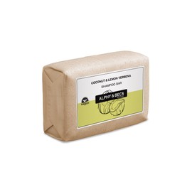 Shampoo Bar COCONUT & LEMON VERBENA Shea Butter Jojoba Oil Vitamin E