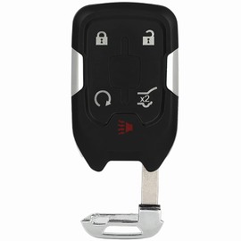 KEYALL 1 Pack 5 Buttons Remote Control Car Key Fob 2020 Fit for GMC Acadia 2.0L,2017-2020 Fit for GMC Acadia 2.5L HYQ1AA,13584502,2AOKM-G1AA