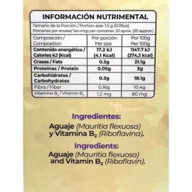 Suplemento Nutricional Aguaje Herbolaria Saludable 60 Cápsulas Sin Gluten                                                                             
