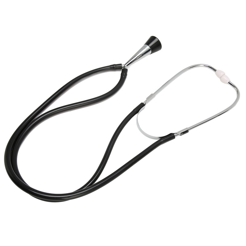 Fetal Stethoscope Monitoring Aluminum Alloy Soft Fetal Heart Stethoscope Black