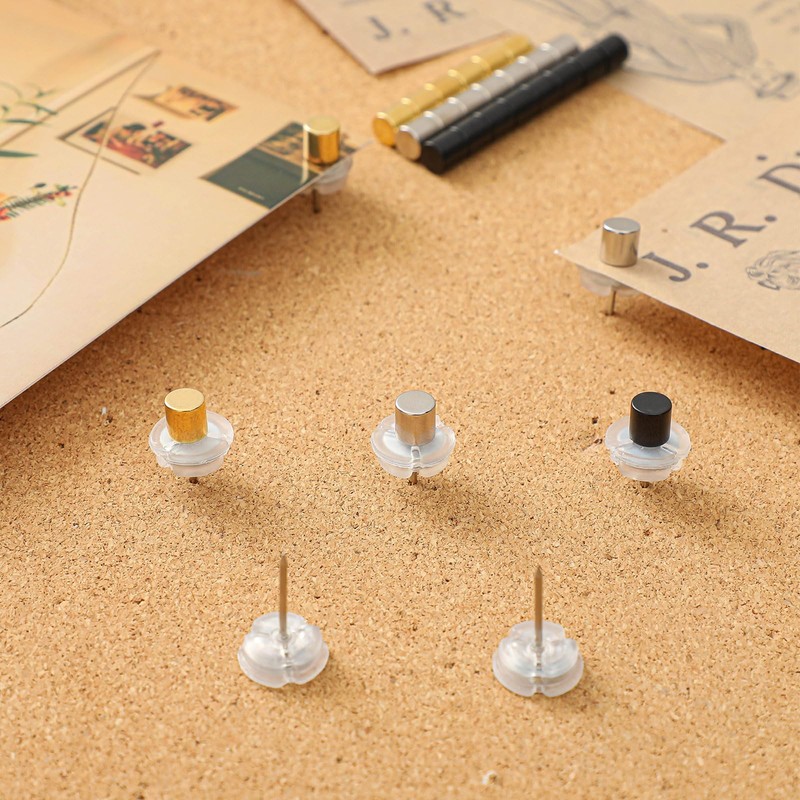 Outus 30 Sets Magnetic Push Pin Magnet Thumb Tack Poster