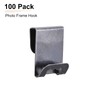 DTGN 17x14x0.3mm Photo Frames Hanger Hooks S-Shaped - 50Pcs -