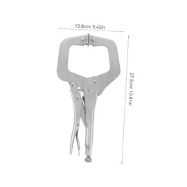 SHINEOFI Pliers Welding Holder Car Maintenance Tool Automotive Tools Wood Working Clamps Welding Supplies Hand Tools for Automotive Metal Soldering Plier Welding Tool Carbon Steel Silver