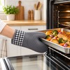 Silicone Oven Mitt for Cooking and Baking – Heat-Resistant Non-Slip