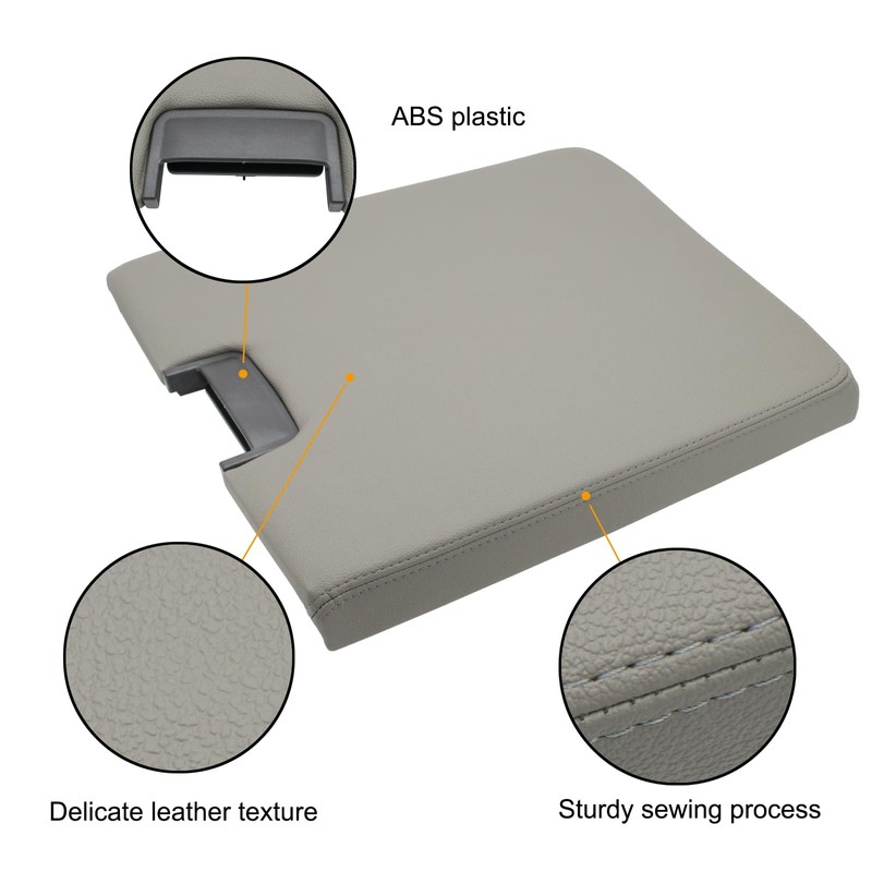 NHILES Center Console Lid Kit with Latch Replacement Compatible with