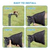 Vazioyar Vazioyar Outdoor Faucet Covers, Waterproof Pipe Insulation Hose Cover