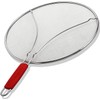 ALPHA LIVING Splatter Guard for Frying Pan & Food Strainer