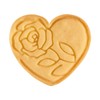 Tescoma 630856 Cookie Cutters with Stamp Set of 3 Hearts